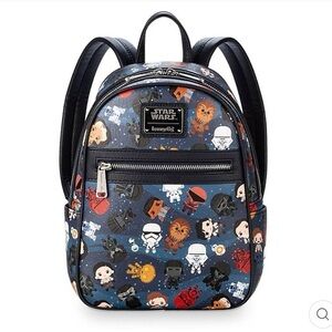 Disney Parks Loungefly Star Wars: The Rise of Skywalker Chibi Mini Backpack